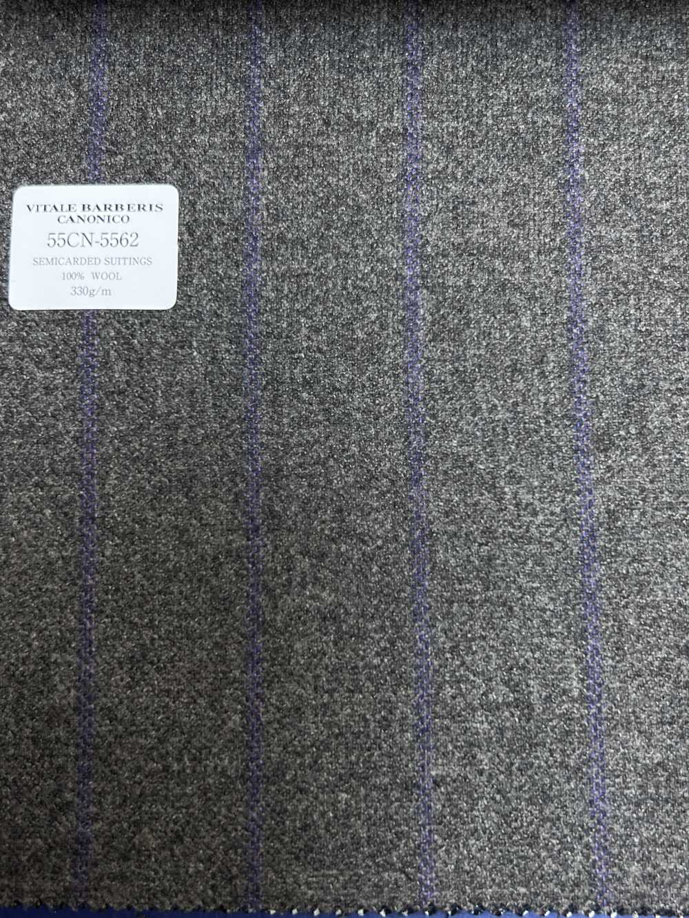 55CN5562 CANONICO SEMI-CARDED SUITTINGS Cinza Listrado[Têxtil] CANÔNICO