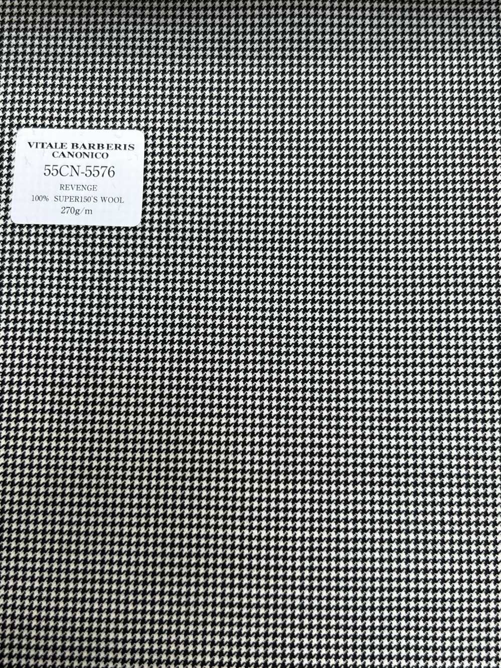 55CN5576 CANONICO REVENGE SUPER150'S Pied-de-poule Cinzento[Têxtil] CANÔNICO
