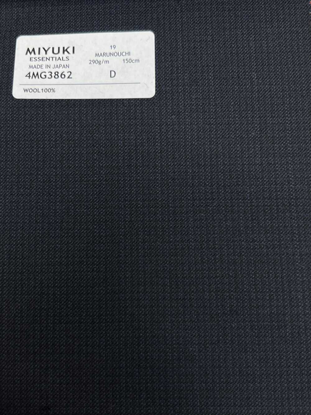 4MG3862 25AW MARUNOUCHI Check Navy[Têxtil] Fábricas De Lã Miyuki
