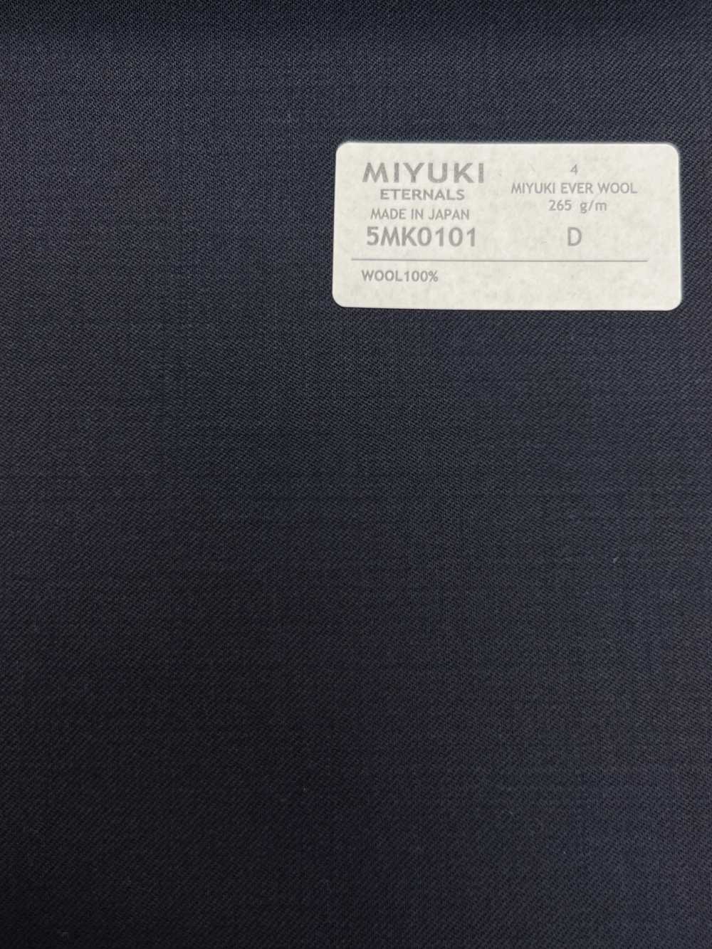 5MK0101 MIYUKI EVER WOOL (Miyuki Everwool) Sem Estampa Azul-marinho[Têxtil] Fábricas De Lã Miyuki
