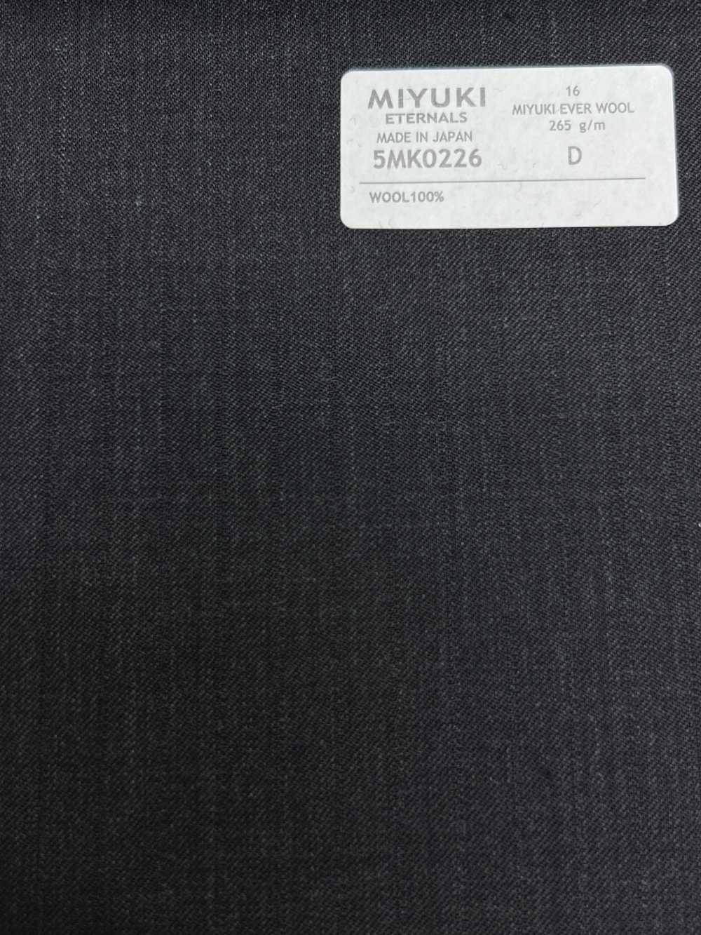 5MK0226 MIYUKI EVER WOOL Sombra Listrada Carvão Céu Cinza[Têxtil] Fábricas De Lã Miyuki