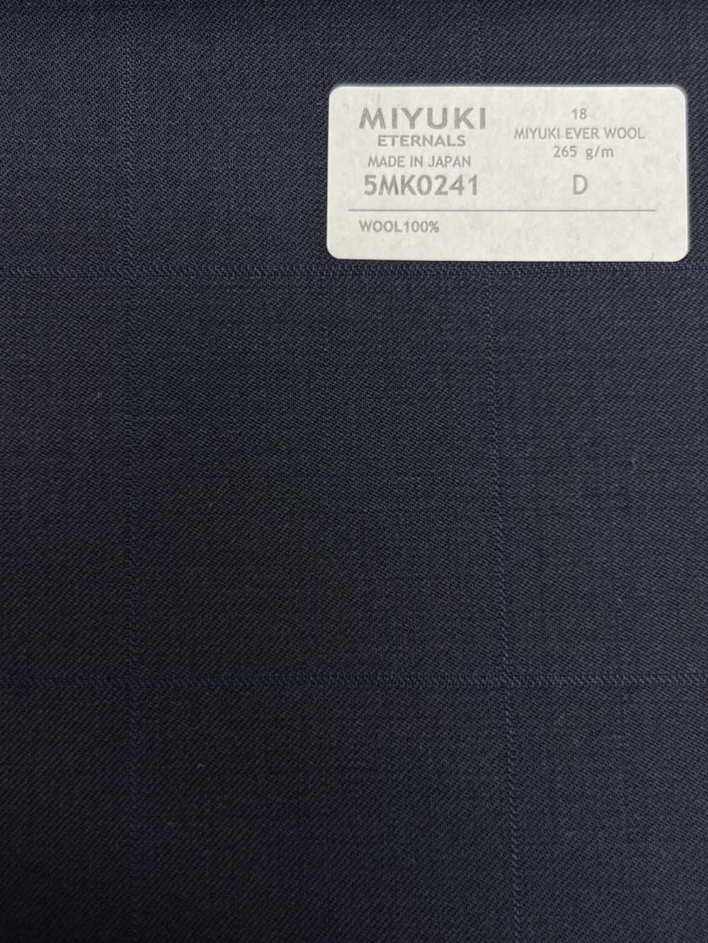 5MK0241 MIYUKI EVER WOOL Sombra Janela Azul Marinho[Têxtil] Fábricas De Lã Miyuki