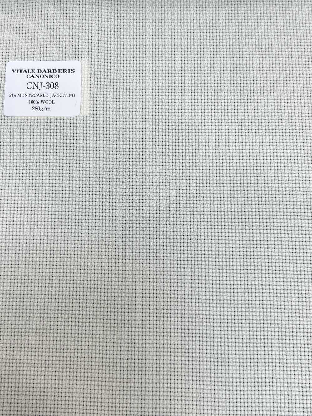 CNJ308 Hopsack Do Revestimento Do Padrão 21μ Montecarlo De CANONICO Nenhum Teste Padrão[Têxtil] CANÔNICO
