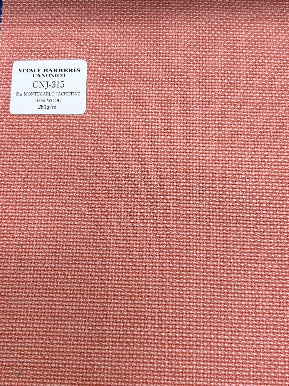 CNJ315 CANONICO Standard 21μ Montecarlo Jacket Hopsack Laranja Sem Padrão[Têxtil] CANÔNICO