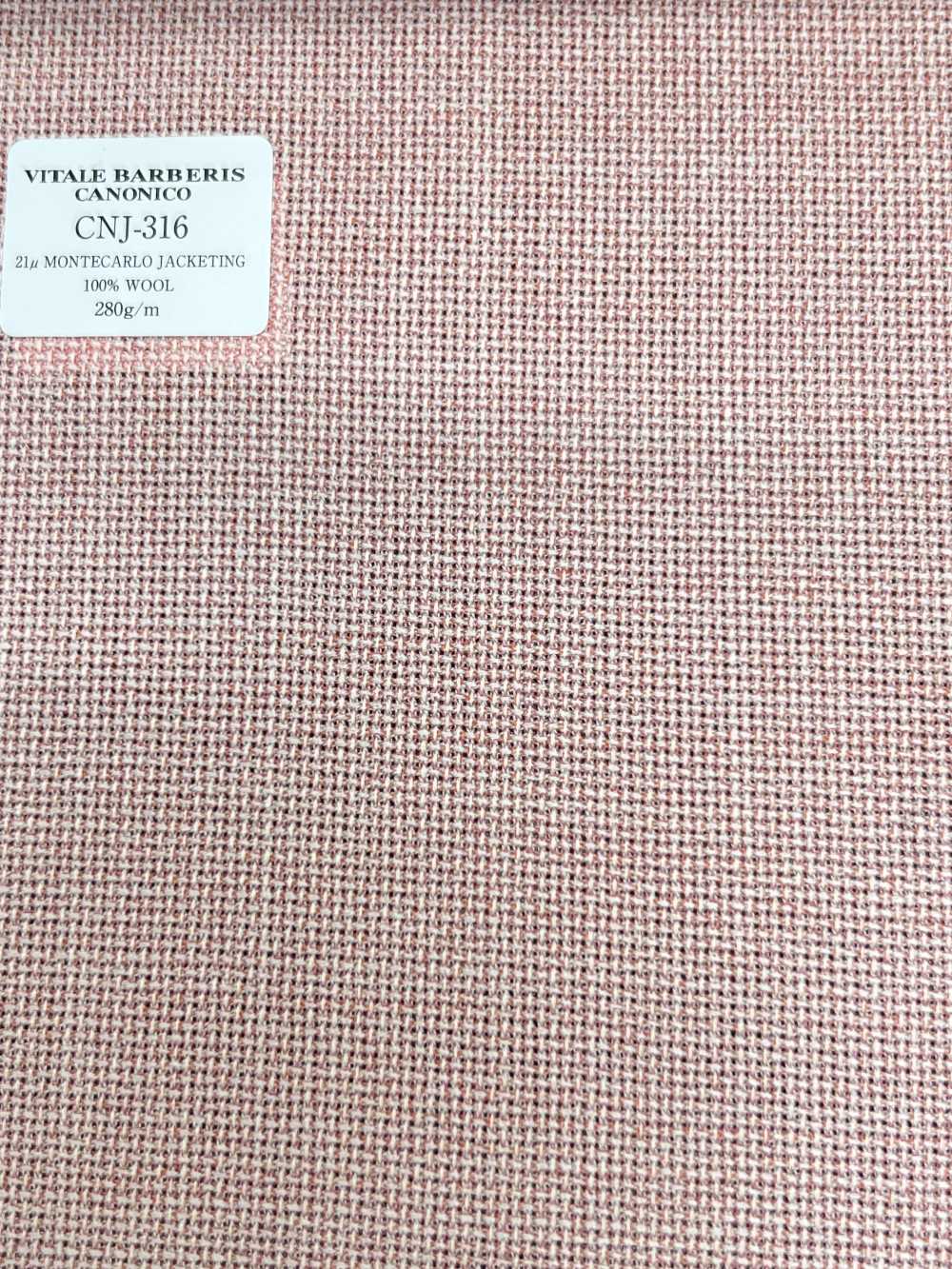 CNJ316 Hopsack Do Revestimento Do Padrão 21μ Montecarlo De CANONICO Nenhum Teste Padrão[Têxtil] CANÔNICO