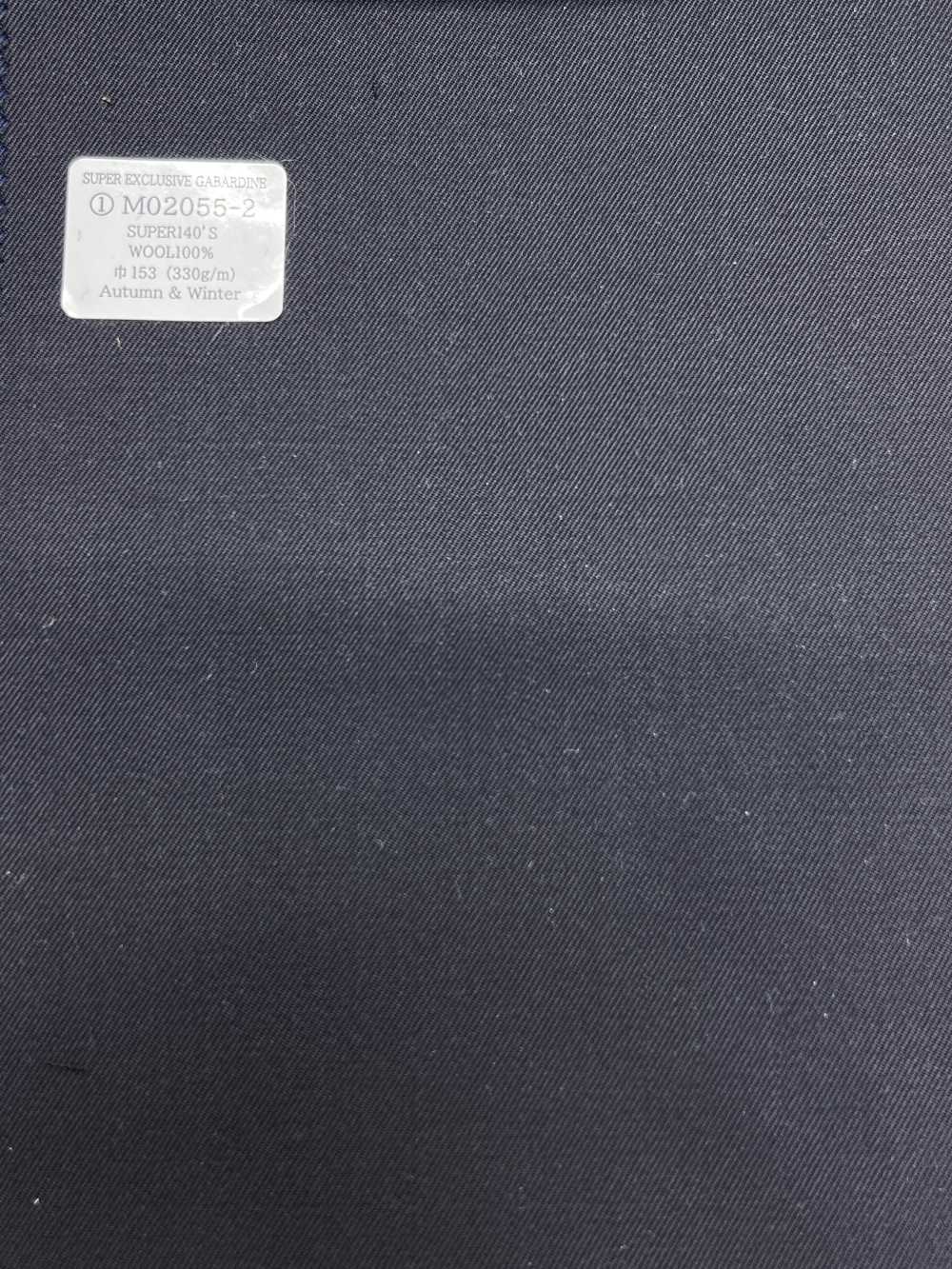 M02055-2 Linha Exclusiva KUNISHIMA1850 【GABARDINE SUPER EXCLUSIVA】 Sem Estampa Preta[Têxtil] Kunishima Co., Ltda.