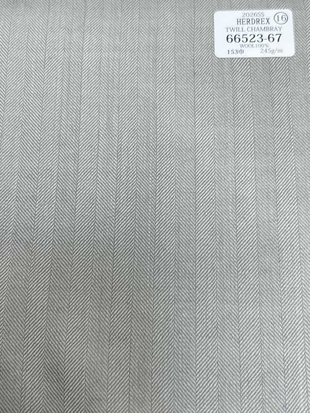66523-67 26SS HERDREX 【CHAMBRÁ SARJA】 Chambray Sarja[Têxtil] Kunishima Co., Ltda.
