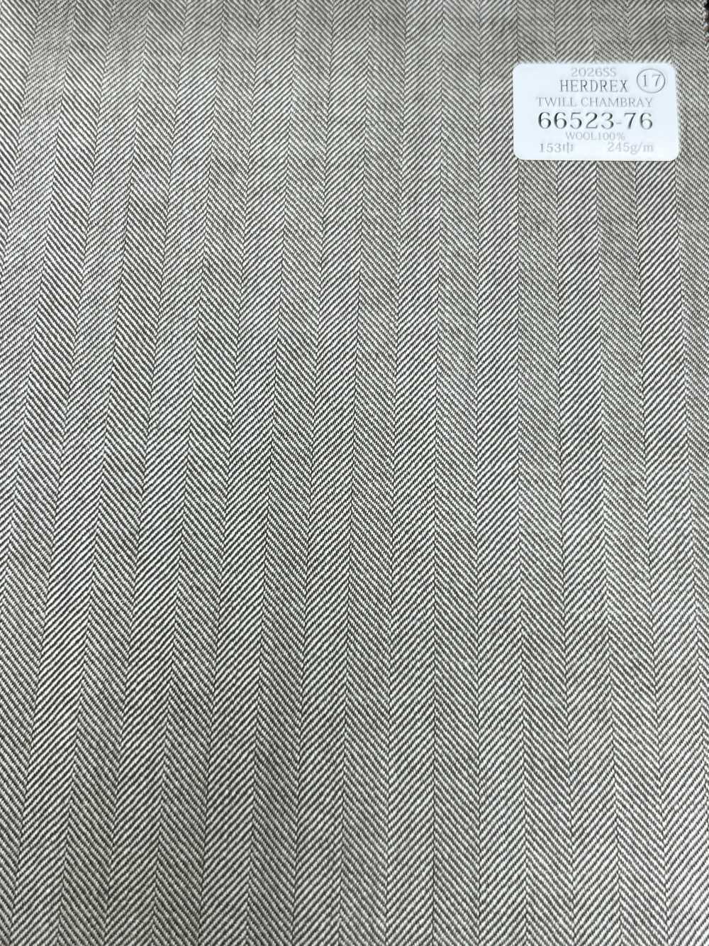 66523-76 26SS HERDREX 【CHAMBRÁ SARJA】 Chambray Sarja[Têxtil] Kunishima Co., Ltda.
