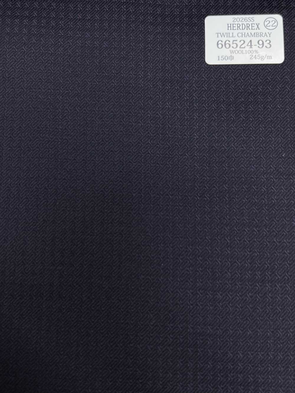 66524-93 26SS HERDREX 【CHAMBRÁ SARJA】 Chambray Sarja[Têxtil] Kunishima Co., Ltda.