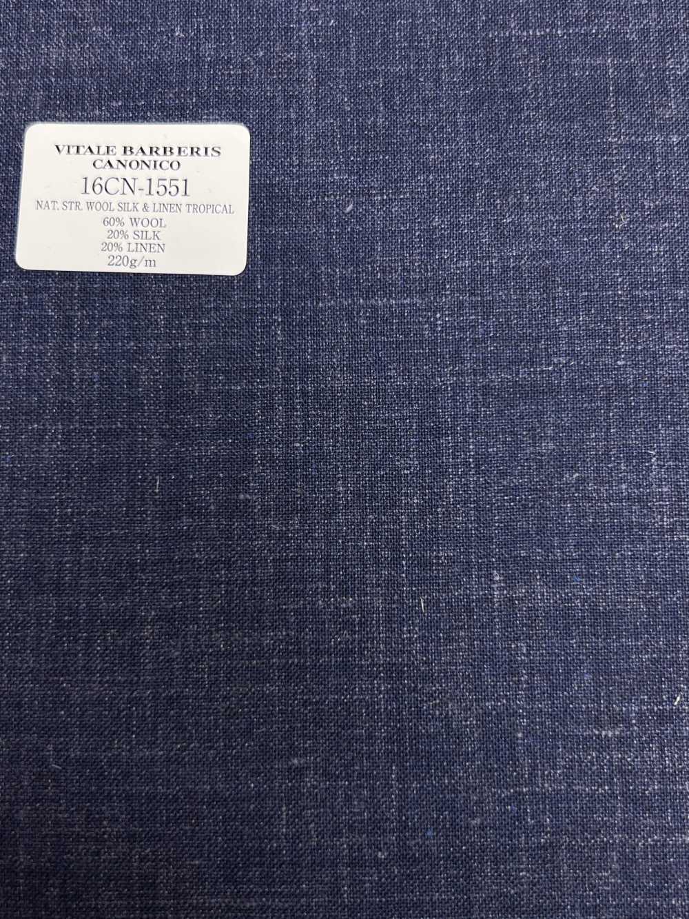 16CN1551 26SS VBC Vitale Barberis Canonico "SUPERSONIC" LÃ NATURAL ELÁSTICA SEDA E LINHO TROPICAL[Têxtil] CANÔNICO