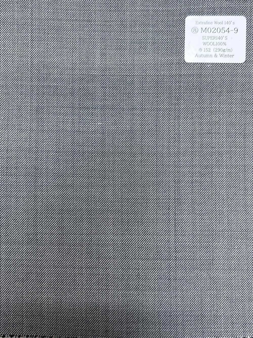 M02054-9 Linha Exclusiva KUNISHIMA1850 [Lã Extrafina 140] Pele De Tubarão Preta E Branca[Têxtil] Kunishima Co., Ltda.