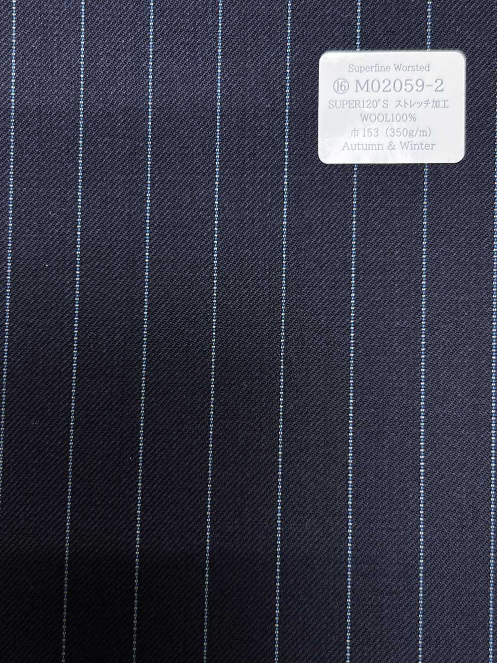 M02059-2 Linha Exclusiva KUNISHIMA1850 【Lã Super Fina】Tecido Elástico[Têxtil] Kunishima Co., Ltda.