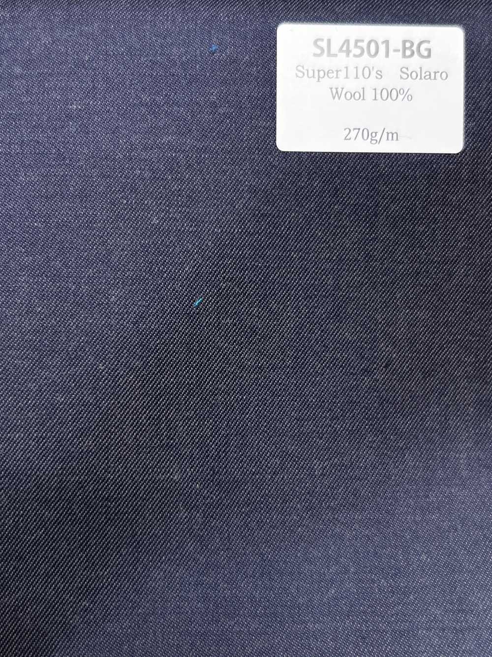 SL4501-BG Lã Iridescente Stretch Super110 de Fabricação Japonesa Padrão Azul Acinzentado[Têxtil] HOSOI SYOJI