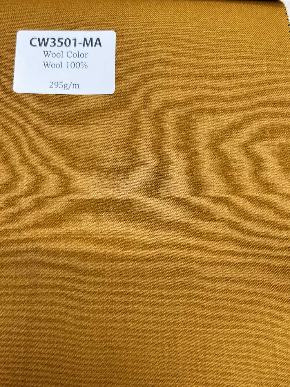 CW3501-MA Coleção principal de cores de lã japonesa Mostarda[Têxtil] HOSOI SYOJI