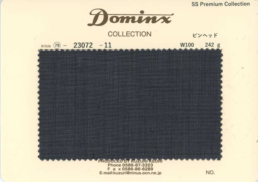23072-11 Mohair Kid Pinhead Padrão DOMINX (Dominx) Coleção Premium Cinza[Têxtil] Tecido De Lã Kuzuri (DOMINX)