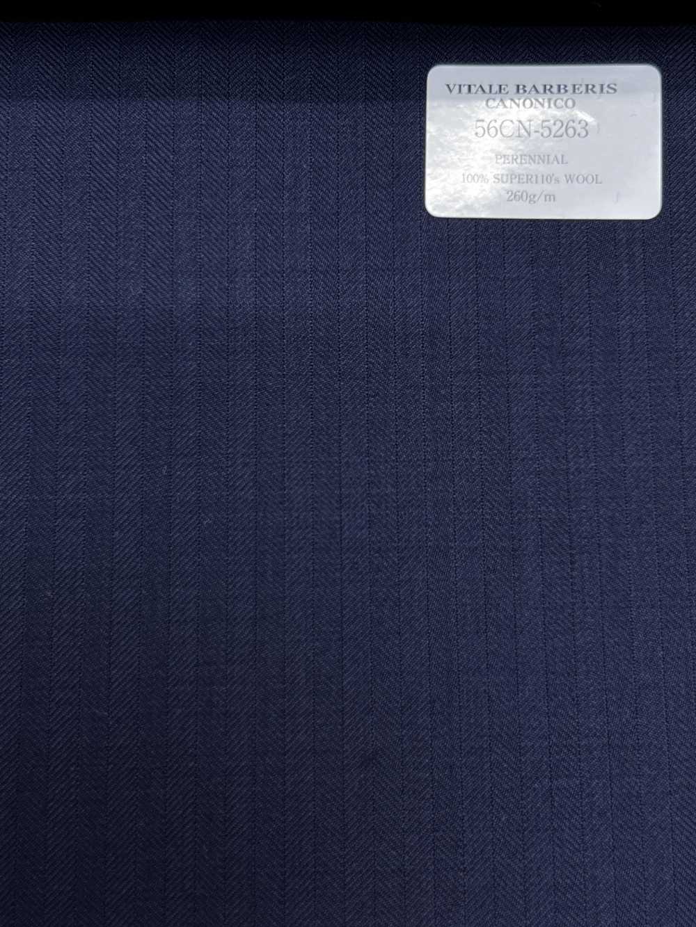 56CN5263 CANONICO PERENNIAL-CLASSICS Espinha de peixe azul-marinho escuro[Têxtil] CANÔNICO