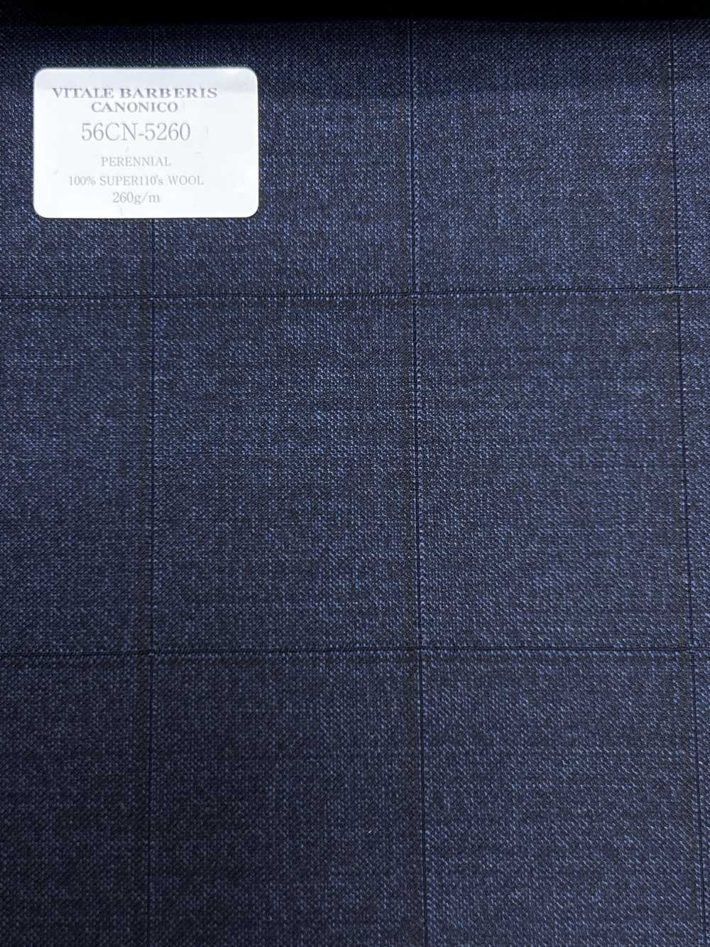 56CN5260 CANONICO (Canonico) PERENNIAL-CLASSICS Xadrez janela azul-marinho[Têxtil] CANÔNICO