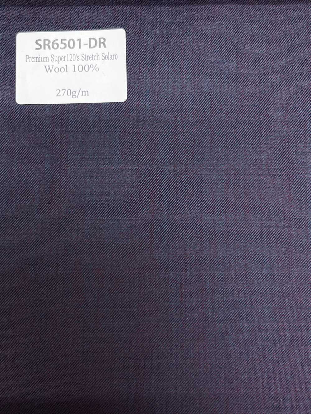SR6501-DR Padrão, fabricado no Japão, Premium Super120's, de linha única, Solaro elástico, vermelho escuro, se[Têxtil] HOSOI SYOJI
