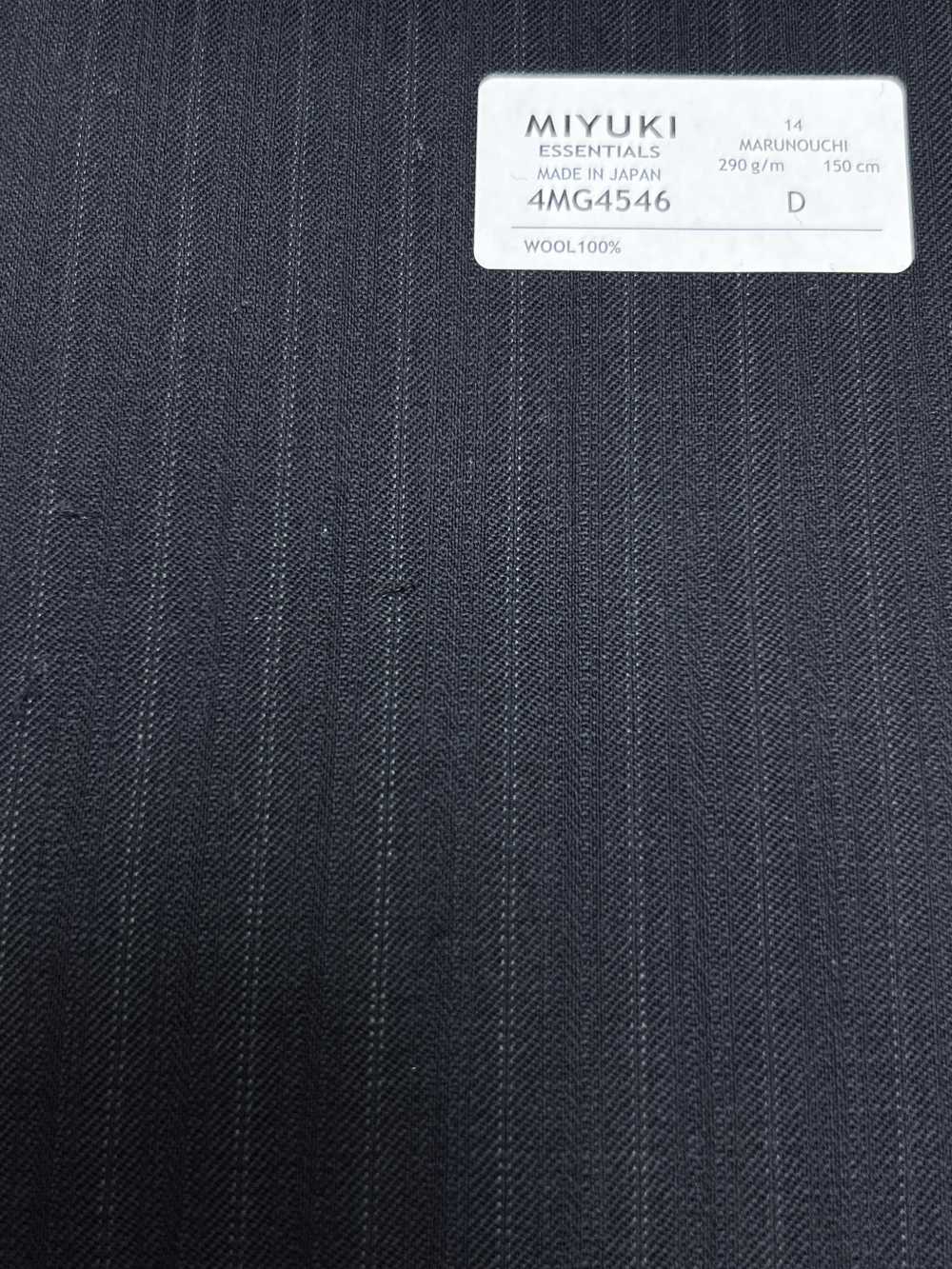 4MG4546 26AW MARUNOUCHI Sarja Risca Azul-Marinho[Têxtil] Fábricas De Lã Miyuki