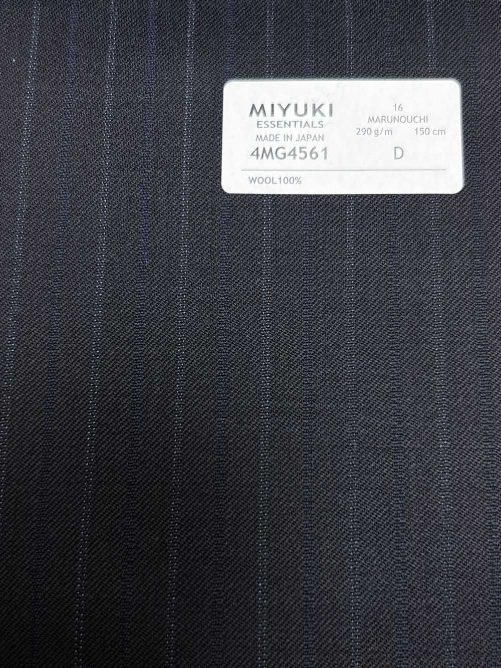 4MG4561 26AW MARUNOUCHI Sarja Risca Azul-Marinho[Têxtil] Fábricas De Lã Miyuki