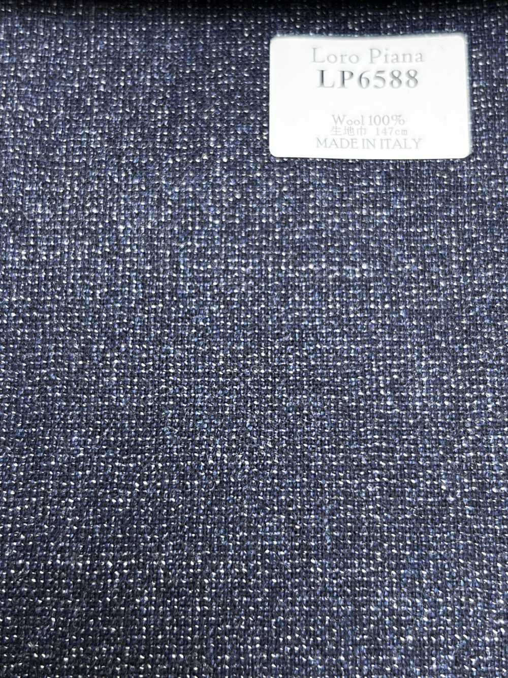 LP6588 Loro Piana Azul marinho[Tecido] HOSOI SYOJI
