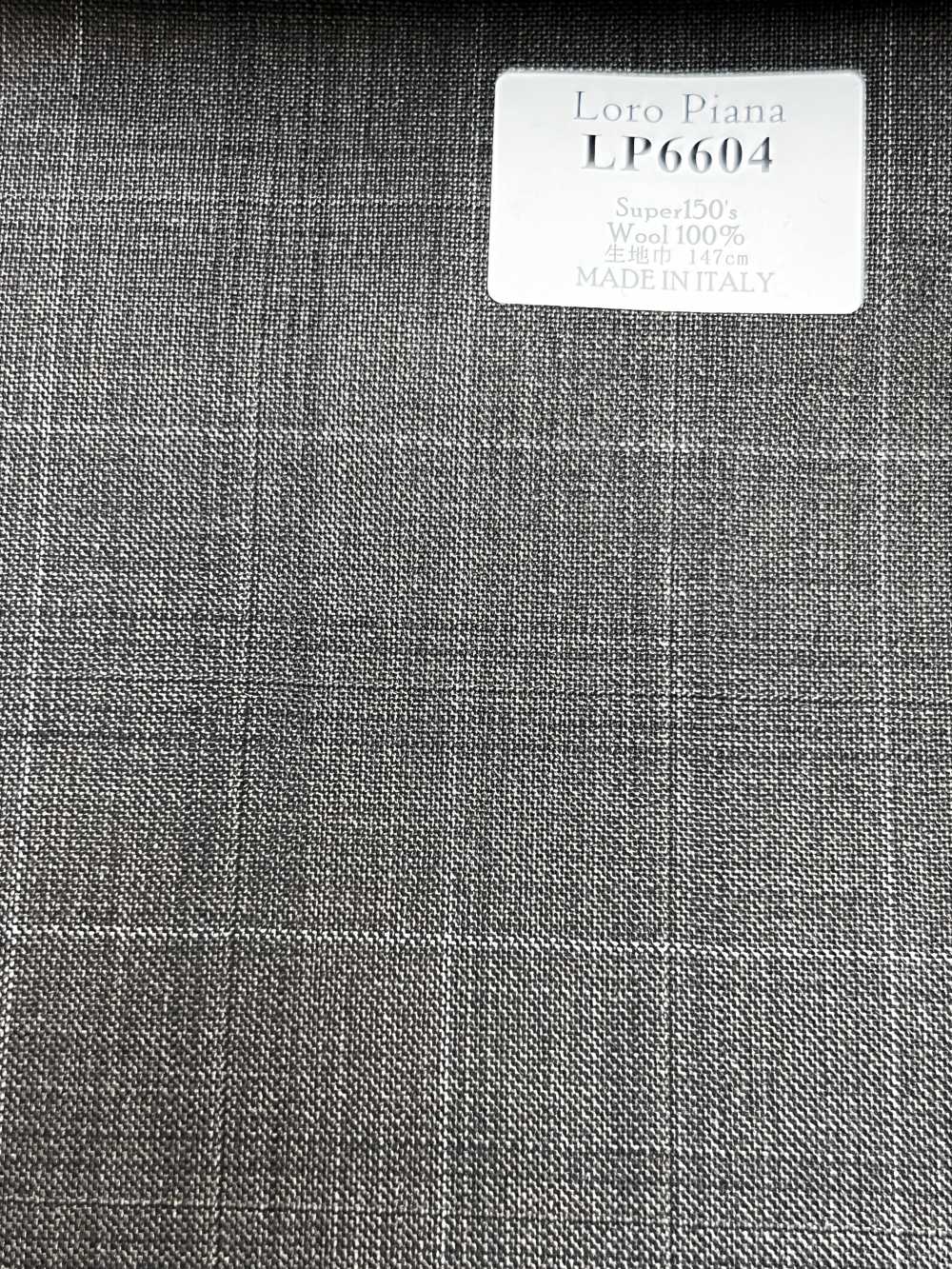 LP6604 Loro Piana Super150's Xadrez marrom[Tecido] HOSOI SYOJI