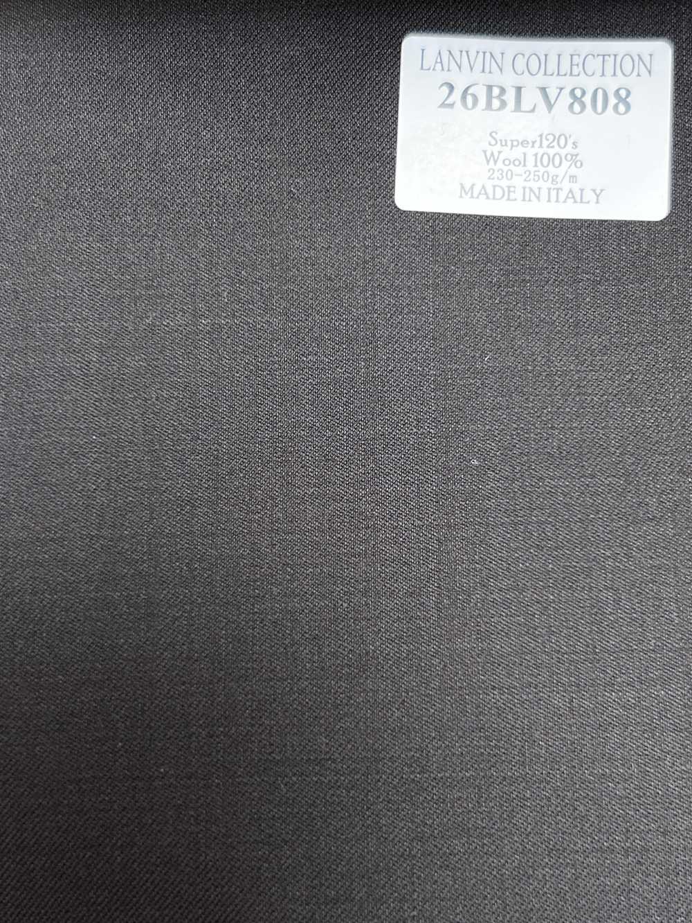 26BLV808 LANVIN COLLECTION Super120's Marrom Sem padrão[Têxtil] HOSOI SYOJI