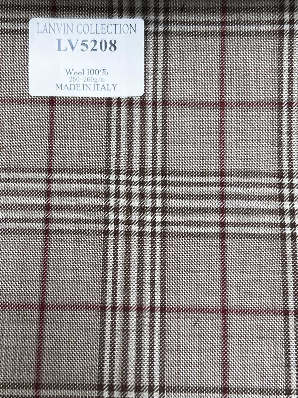 LV5208 LANVIN COLLECTION Xadrez Glen Bege[Tecido] HOSOI SYOJI