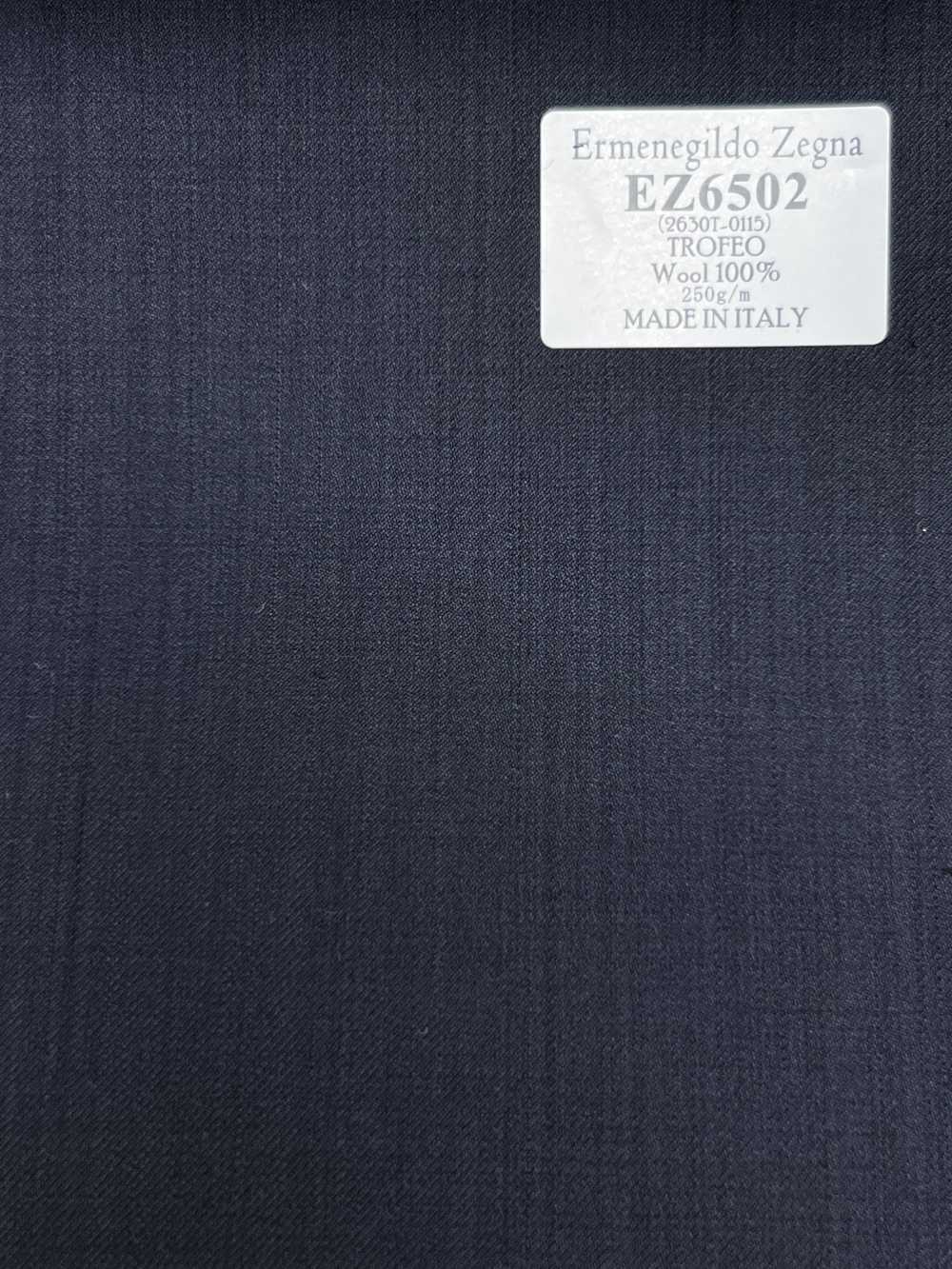 EZ6502 Ermenegildo Zegna TROFEO Azul-marinho escuro liso[Tecido] HOSOI SYOJI