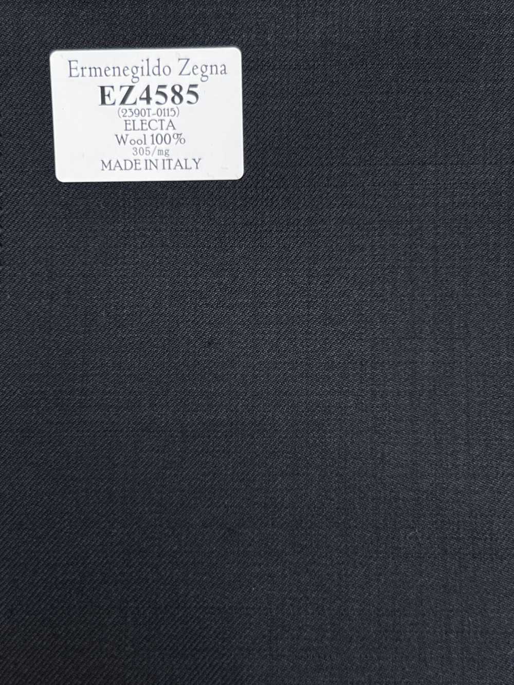 EZ4585 Ermenegildo Zegna ELECTA Preto liso[Tecido] HOSOI SYOJI