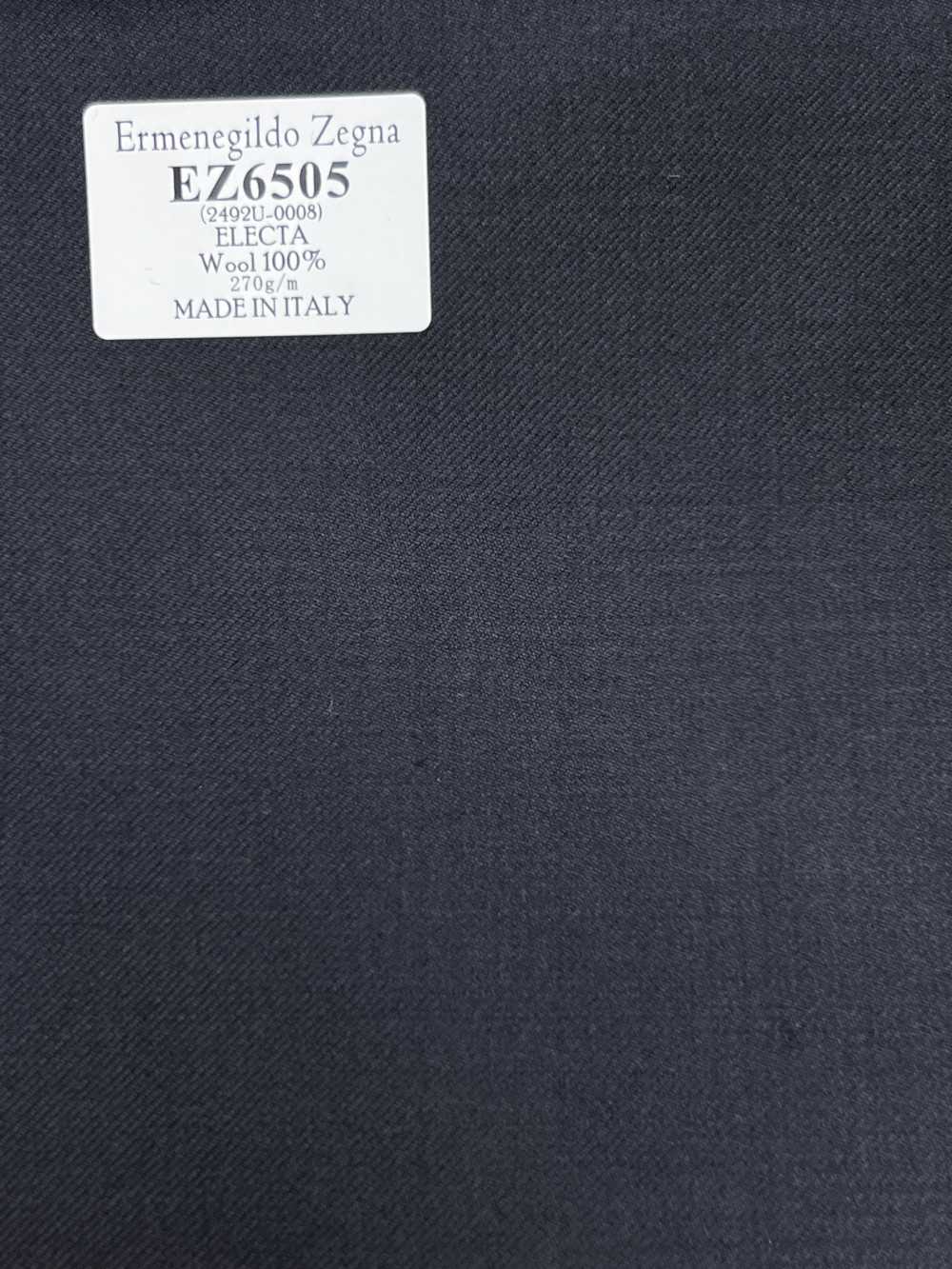 EZ6505 Ermenegildo Zegna ELECTA Preto Liso[Tecido] HOSOI SYOJI