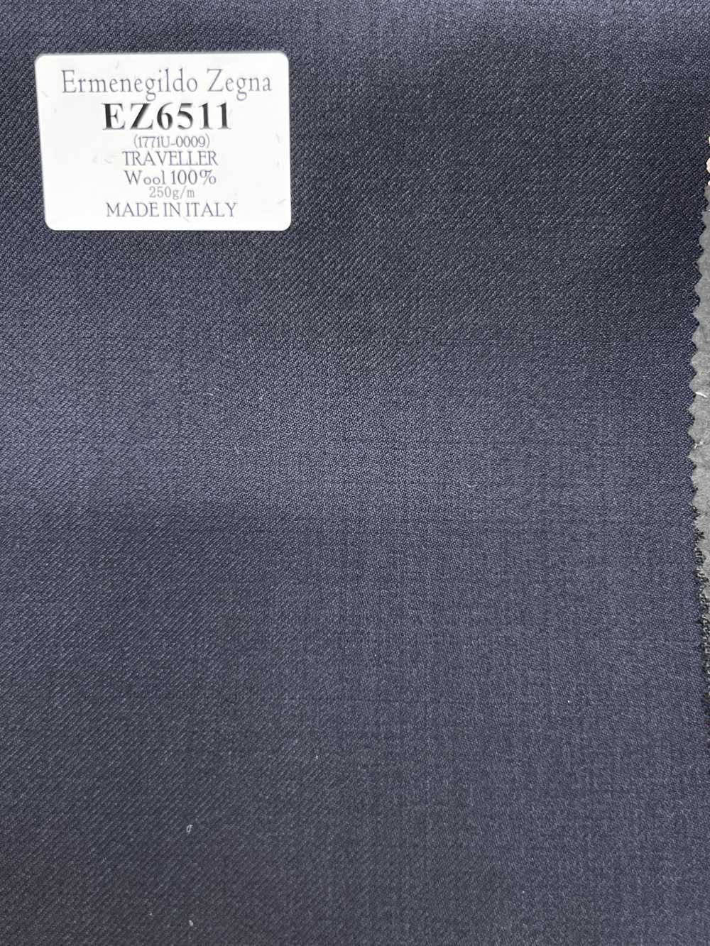 EZ6511 Ermenegildo Zegna TRAVELLER Azul-marinho escuro liso[Tecido] HOSOI SYOJI