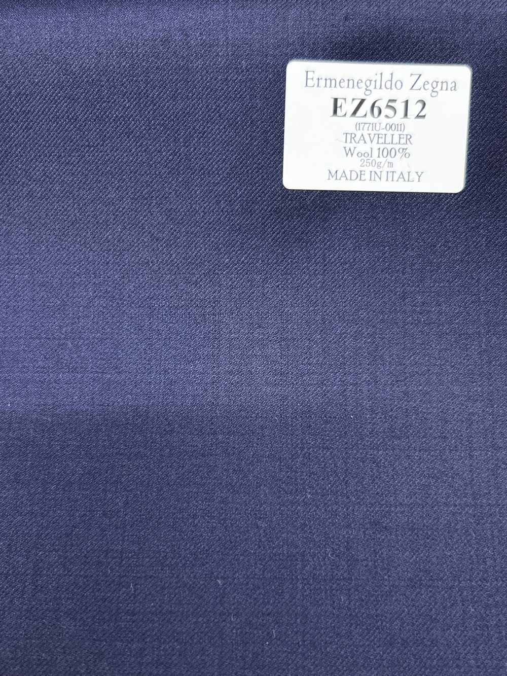 EZ6512 Ermenegildo Zegna TRAVELLER Azul-marinho liso[Tecido] HOSOI SYOJI