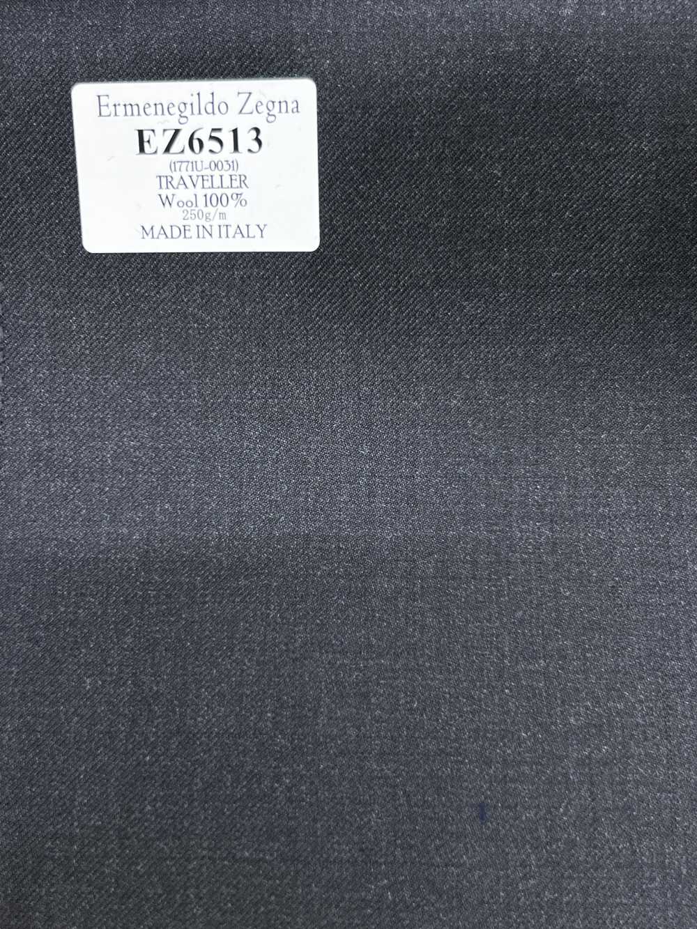 EZ6513 Ermenegildo Zegna TRAVELLER Cinza escuro liso[Tecido] HOSOI SYOJI