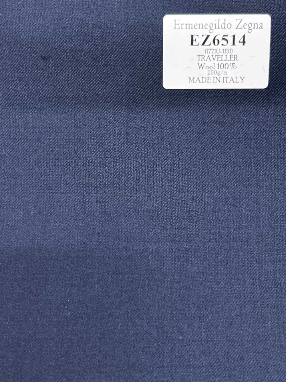EZ6514 Ermenegildo Zegna TRAVELLER Azul-marinho liso[Tecido] HOSOI SYOJI