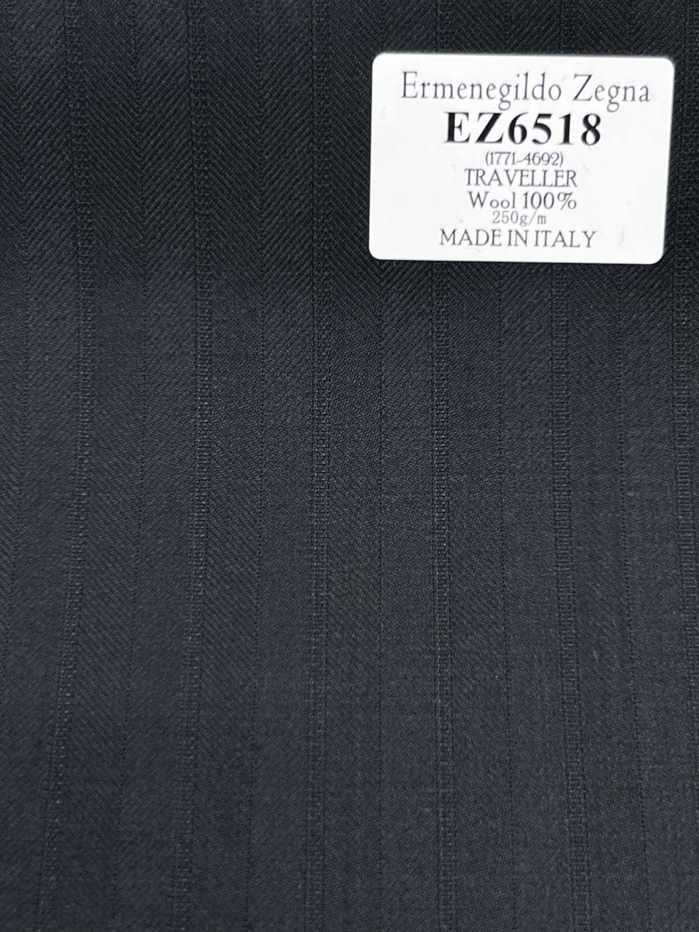 EZ6518 Ermenegildo Zegna TRAVELLER Listra Verde-Escuro[Tecido] HOSOI SYOJI
