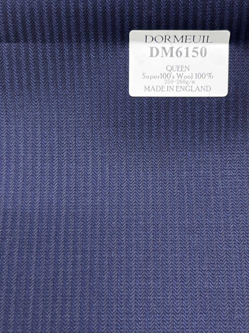 DM6150 DORMEUIL QUEEN Super100's Risca Azul-Marinho[Tecido] HOSOI SYOJI