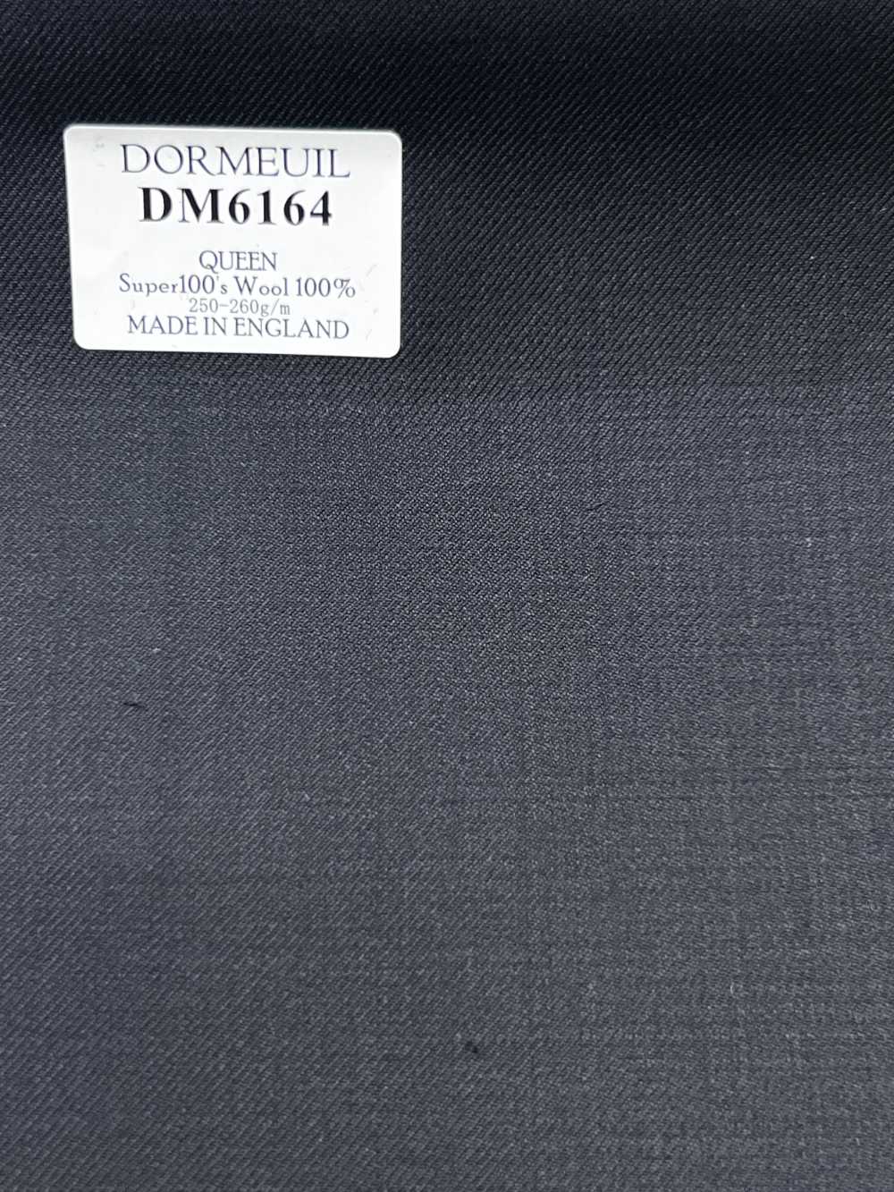 DM6164 DORMEUIL QUEEN Super 100's Preto Liso[Tecido] HOSOI SYOJI