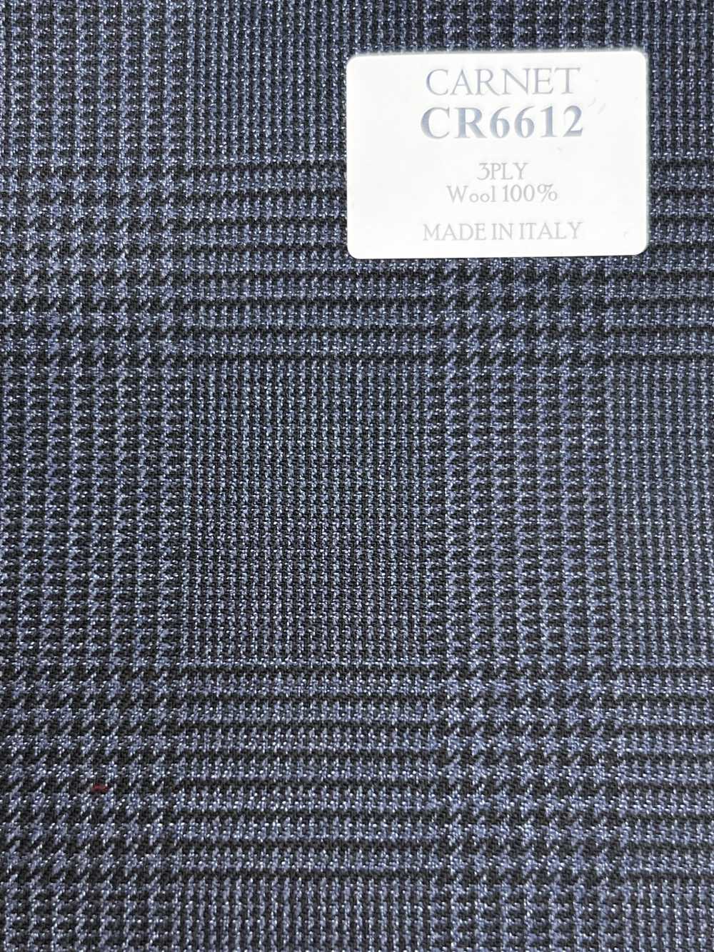 CR6612 CARNET xadrez Glen azul-marinho de 3 fios[Tecido] HOSOI SYOJI