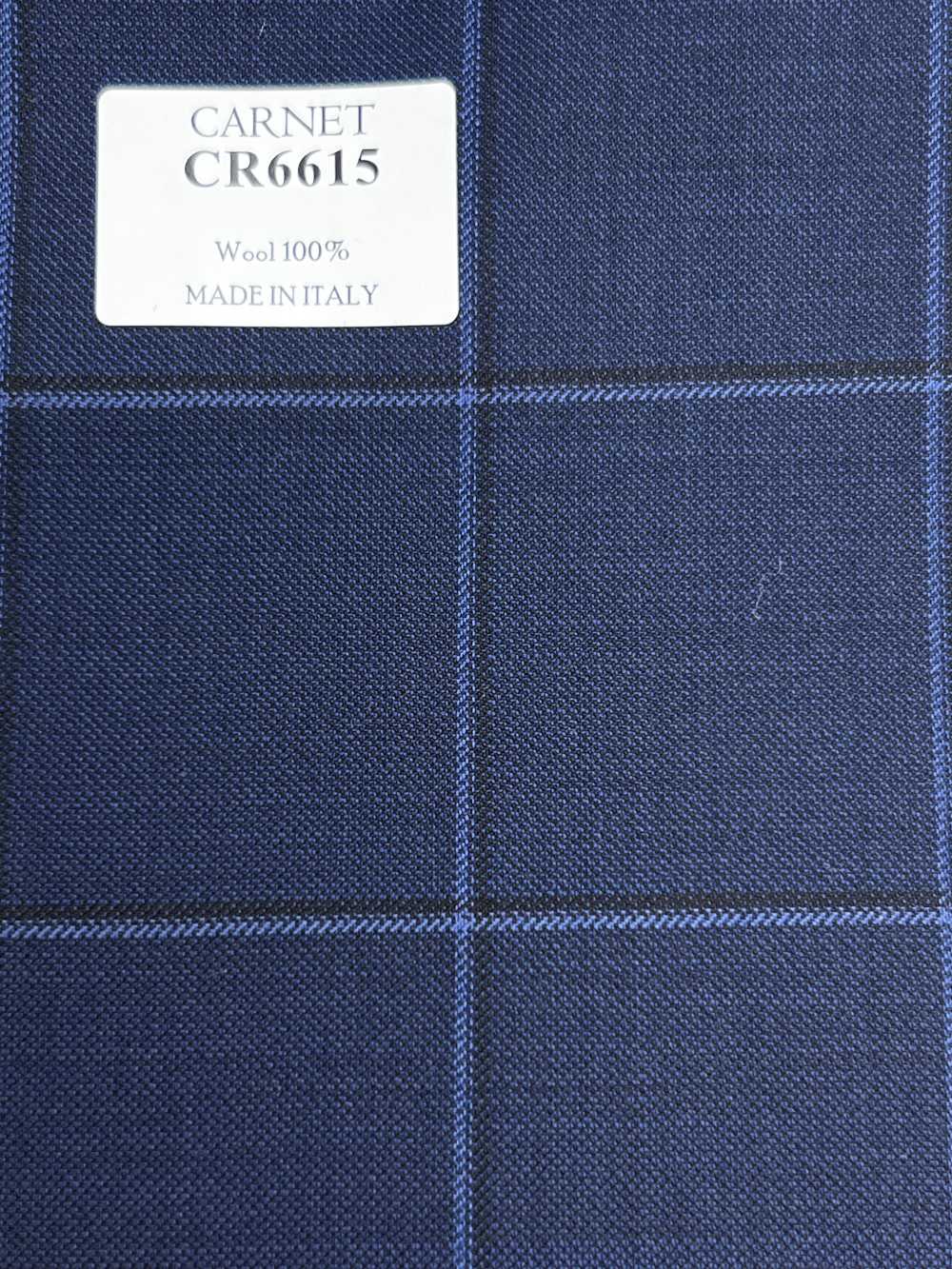 CR6615 CARNET de 3 cabos xadrez azul-marinho[Tecido] HOSOI SYOJI