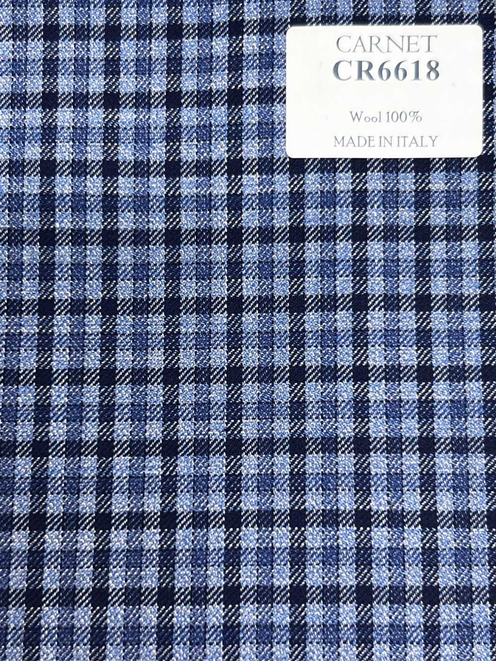 CR6618 CARNET Xadrez Saxe[Tecido] HOSOI SYOJI