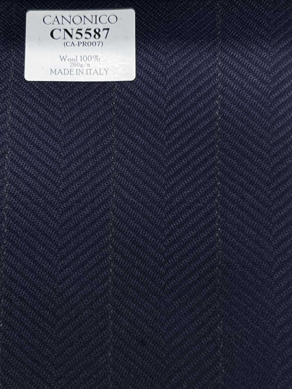 CN5587 CANONICO Super110's Xadrez azul-marinho[Têxtil] HOSOI SYOJI