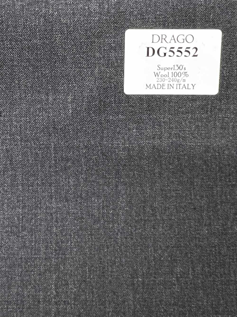 DG5552 DRAGO Super130's Cinza Liso[Tecido] HOSOI SYOJI