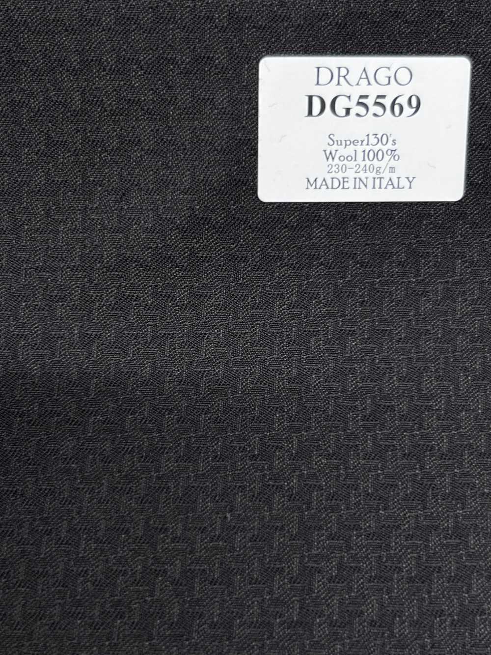 DG5569 DRAGO Super130's pied-de-poule carvão[Tecido] HOSOI SYOJI