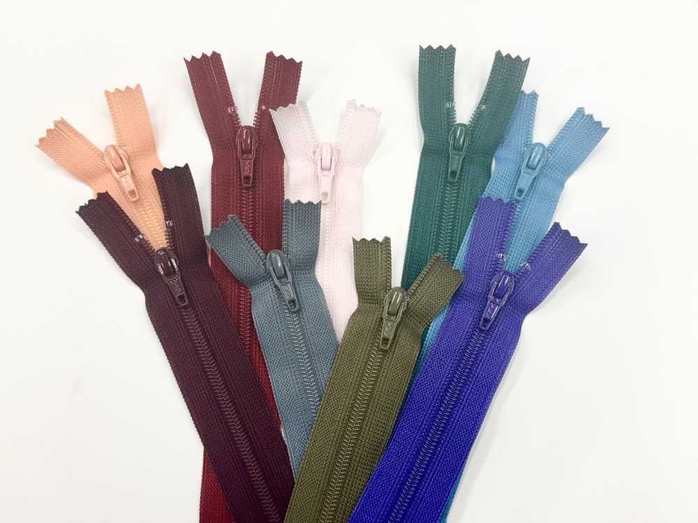 25FK [outlet] Zíper Espiral YKK FLATKNIT YKK