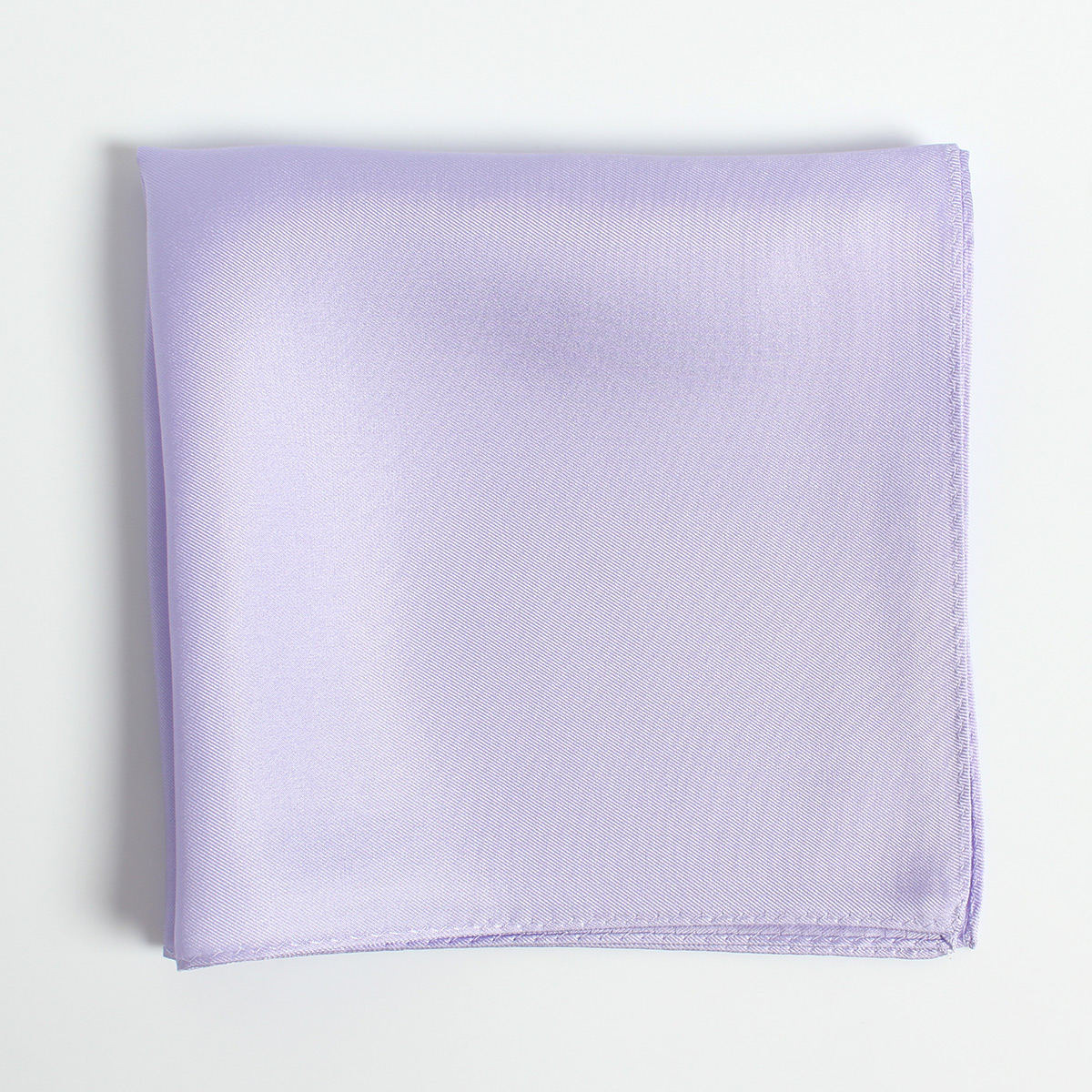 CF-1120 Fabricado No Japão Twill 16 Momme Silk Pocket Square Lavender[Acessórios Formais] Yamamoto(EXCY)