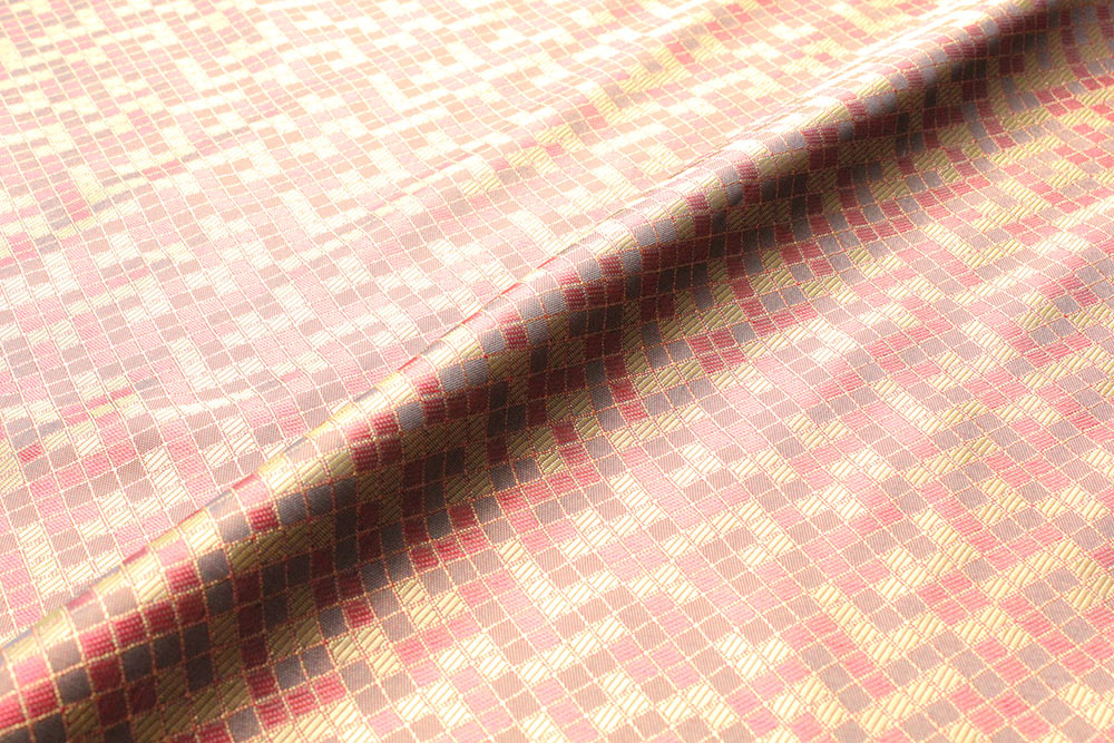 KS1001 [outlet] 100% Cupro Tingido, Fabricado Em Fujiyoshida, Mosaic Play[Resina]