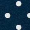 Azul-noite × Branco Com Poás Azul-noite × Branco Com Poás