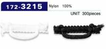 172-3215 Botão Loop Woolly Nylon Tipo Horizontal 30mm (300 Peças)