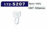 172-5207 Botão Laço Tipo Nylon Lã Pequeno (500 Peças)